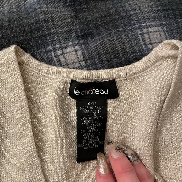 Le Chateau glitter t-shirt - Picture 2 of 2